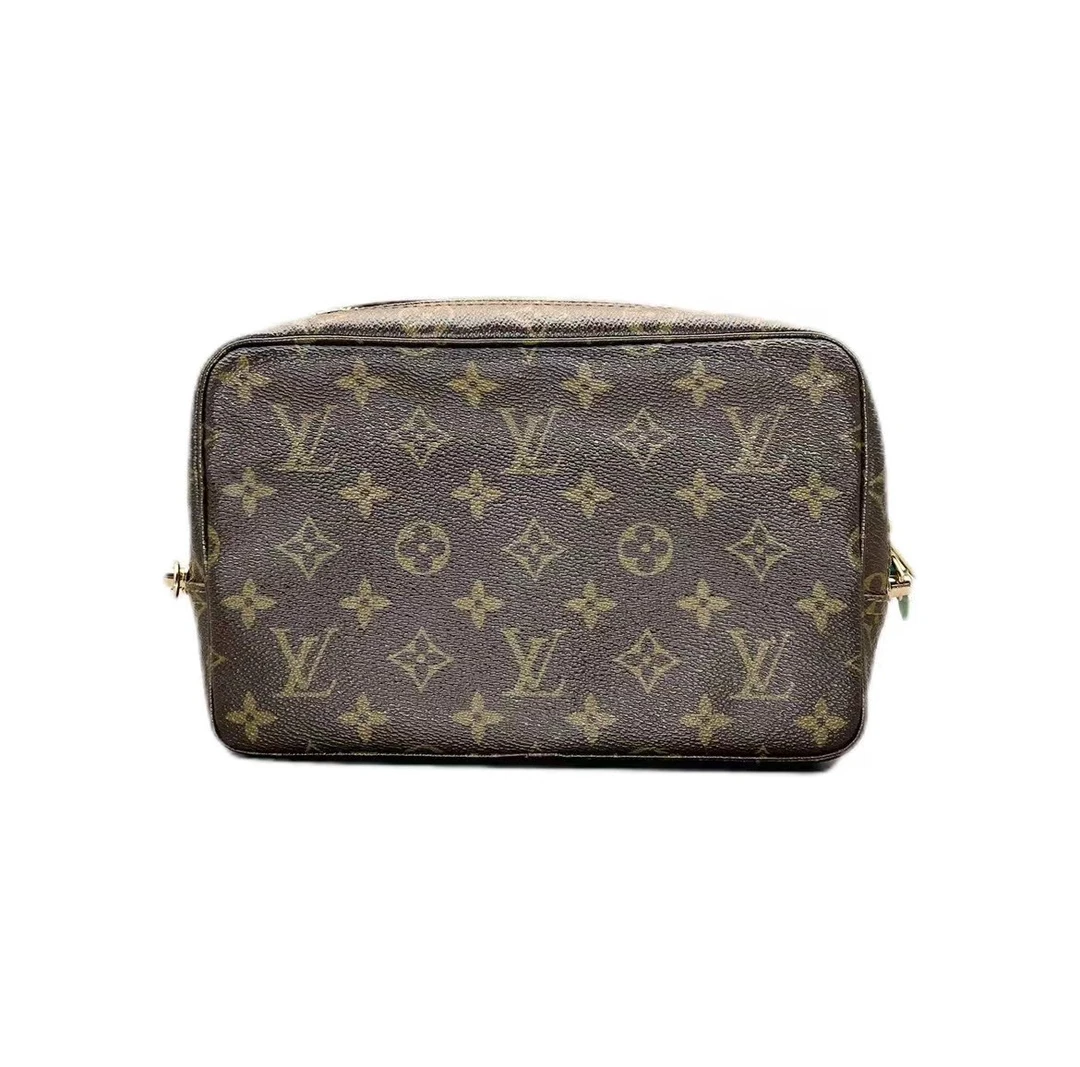 95新 LouisVuitton/路易威登 lv中古洗漱包18单肩腋下包/斜挎包包