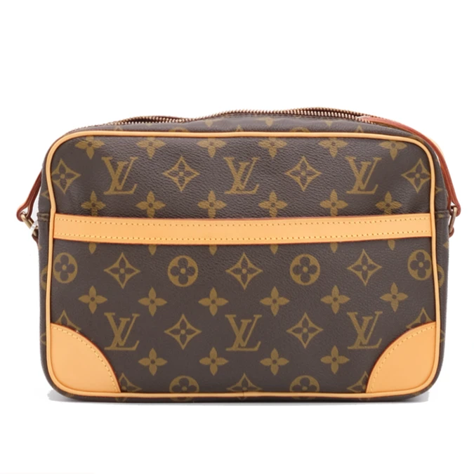 95新 LouisVuitton/路易威登 相机包28横版单层 lv斜挎包老花拼皮