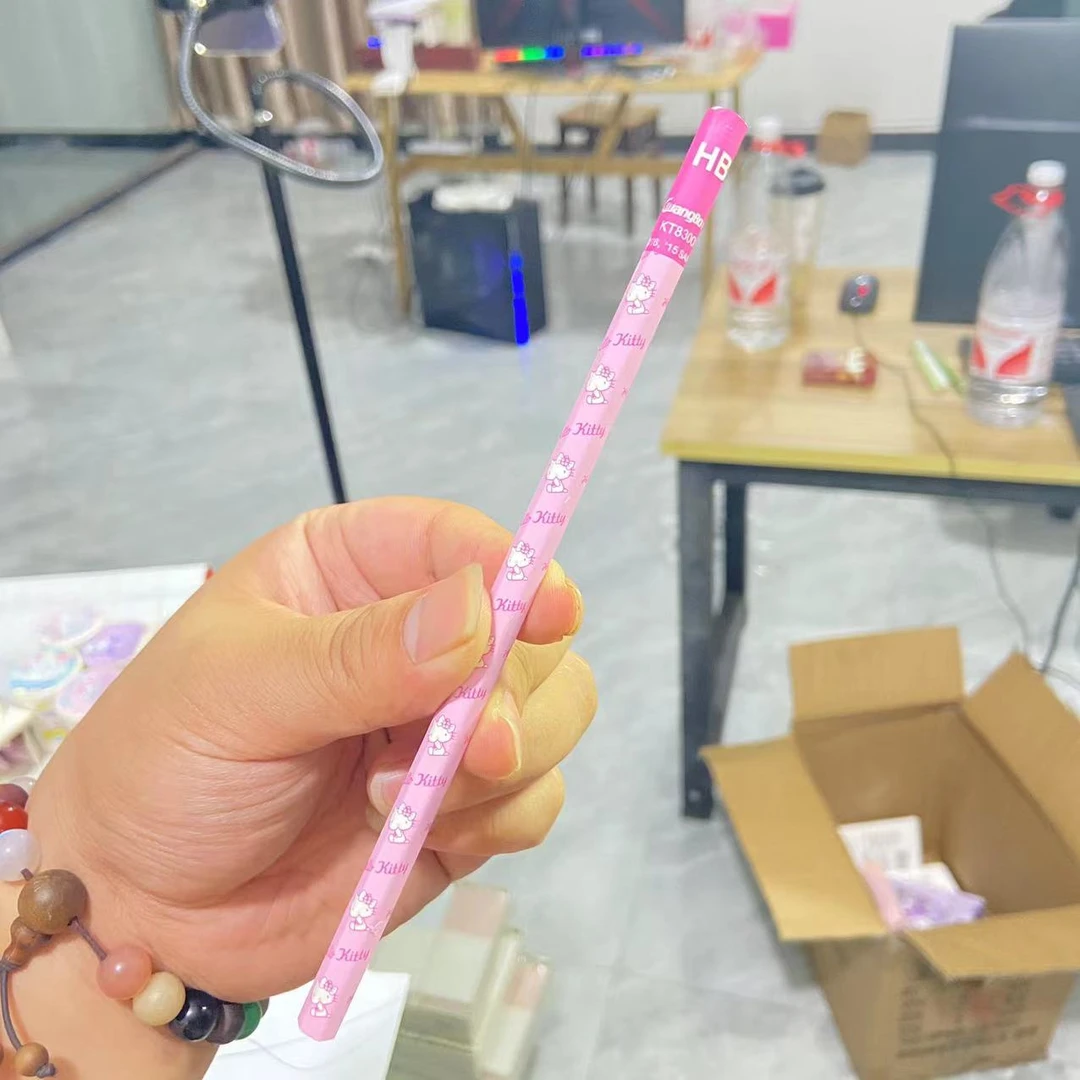 广博  Hello  Kitty 粉色 HB 铅笔 2盒共24支