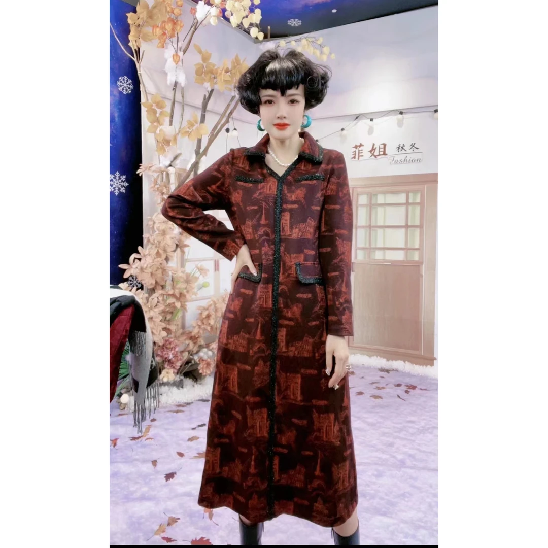 72918 轻奢时尚高端气质连衣裙