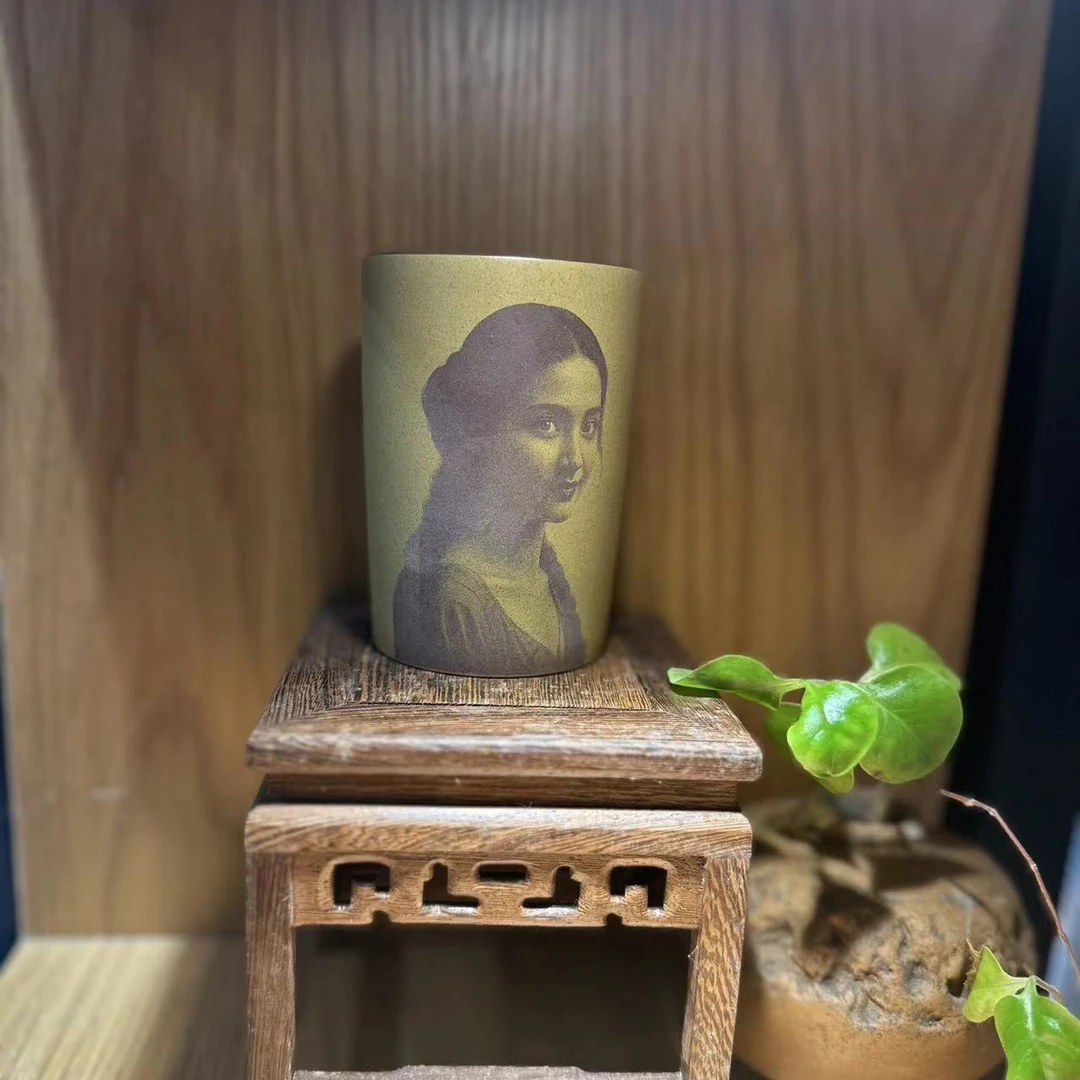 A53人物主人杯茶杯