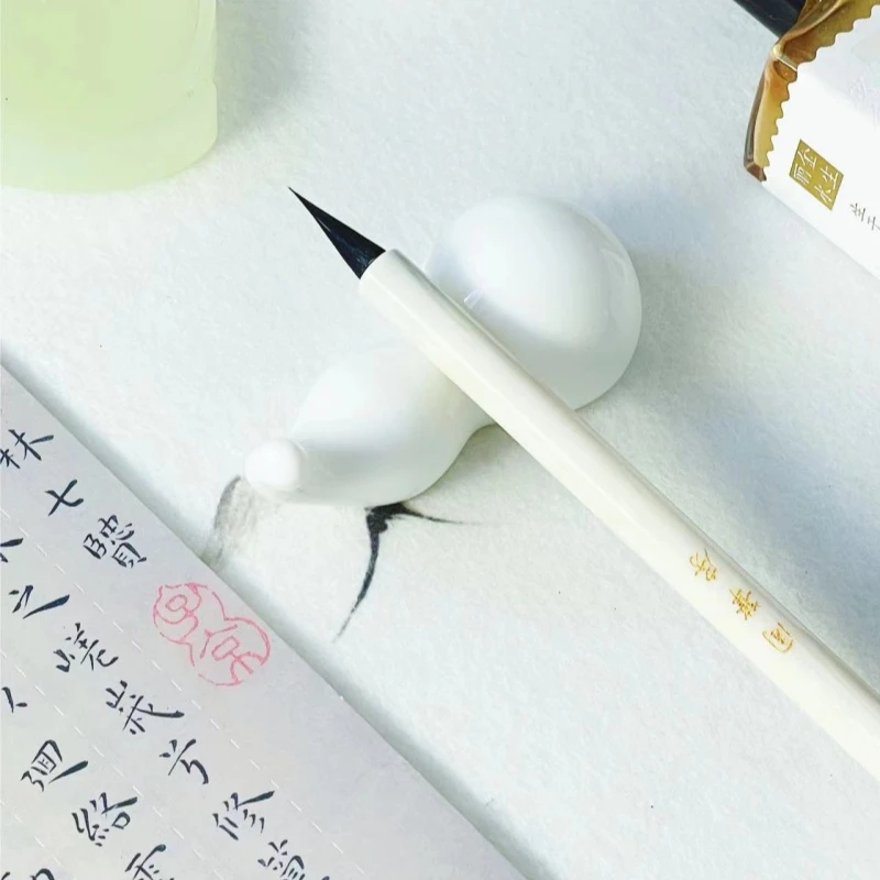 【依米学书专属】子墨-沐雪 纯黑尖紫毫瘦金体小楷毛笔小行书灵飞经