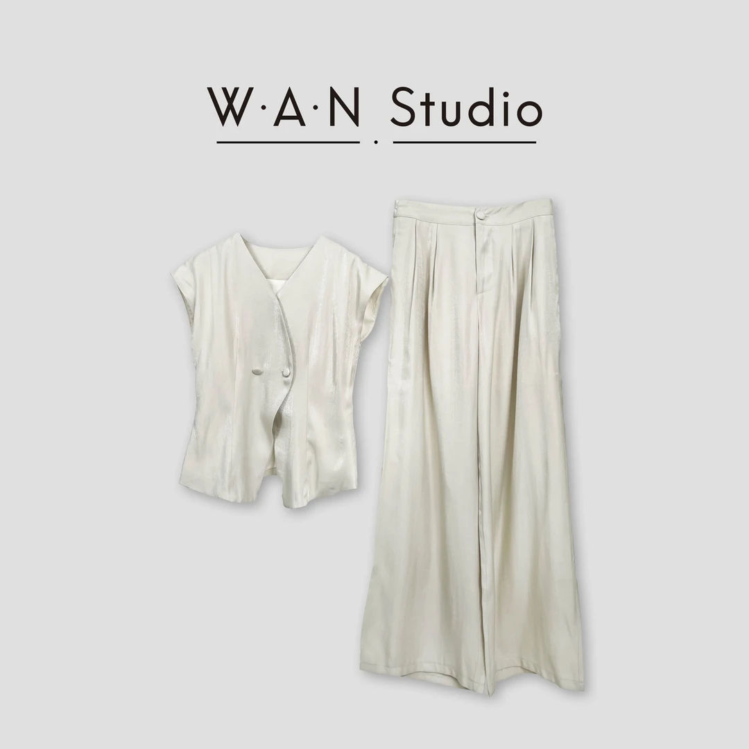 【W·A·N】-设计师气质时尚夏季女士套装-050501