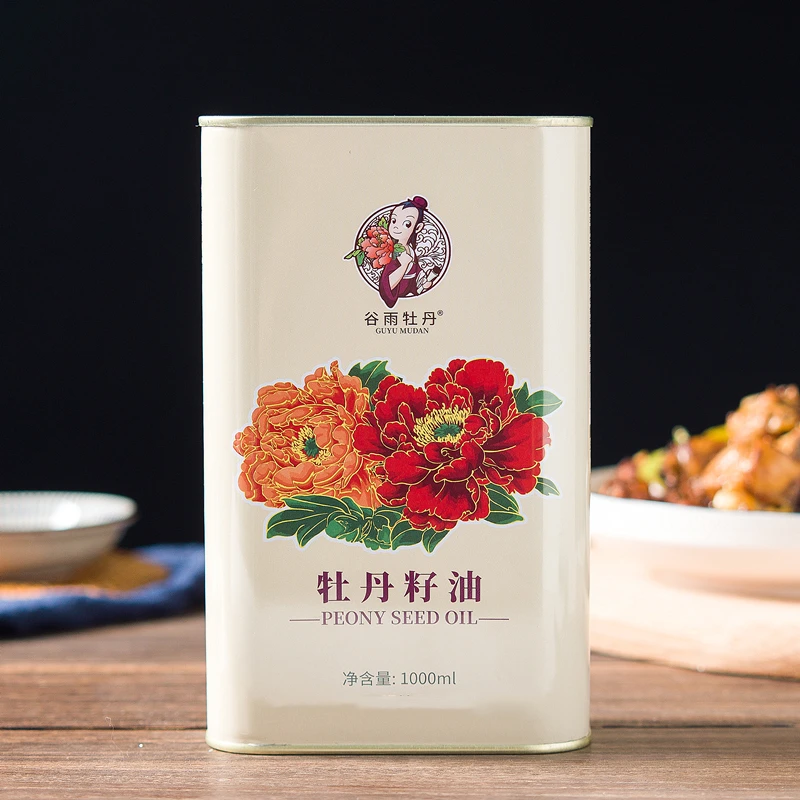 谷雨牡丹牡丹籽油1L家庭装