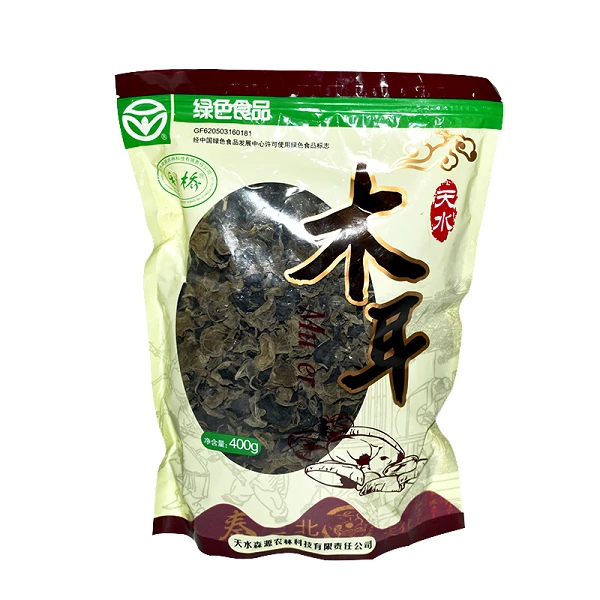 甘肃天水利桥黑木耳500g