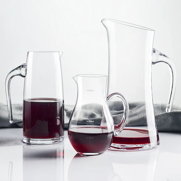 大号玻璃壶加厚分酒器白酒红酒洋酒醒酒器大容量饮料果汁玻璃扎壶