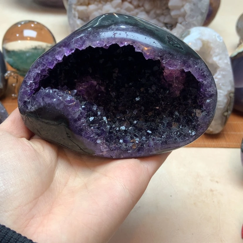 【闪购商品】紫晶大型摆件（非配饰）未镶嵌楸***去