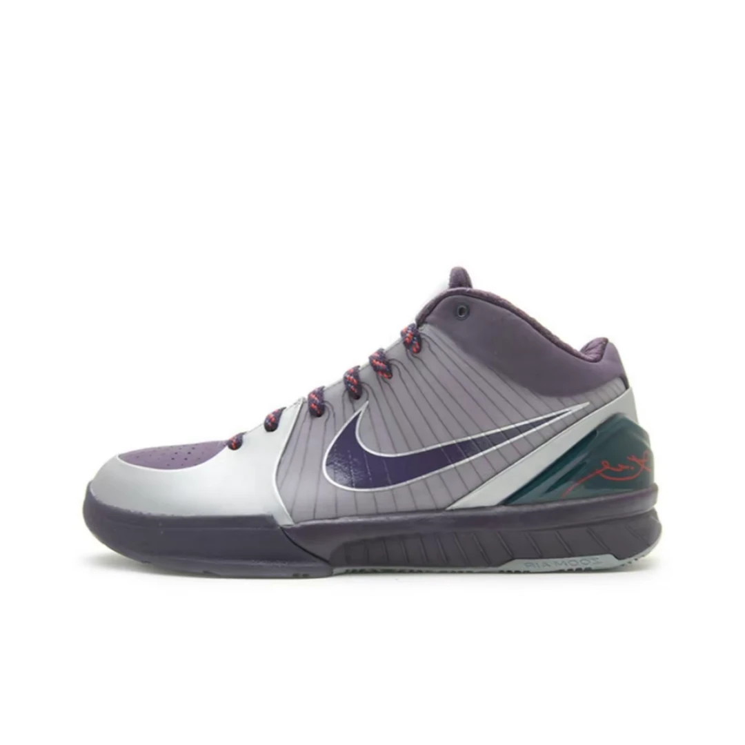 NIKE ZOOM KOBE 4 小丑CHAOS JOKER 实战篮球鞋 金属银344335-051