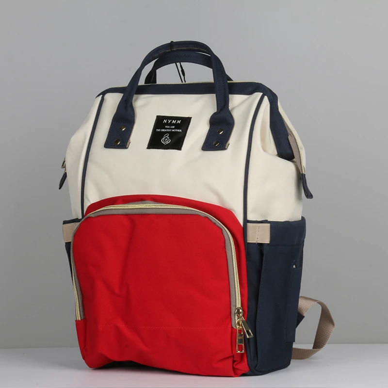 霓优贝贝妈咪包母婴外出轻便孕妇妈妈时尚多功能双肩大容量母婴包