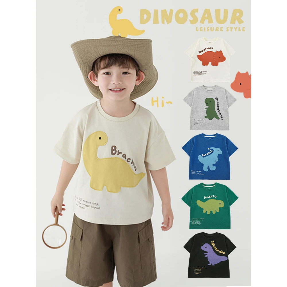 幼悠夏二波儿童萌龙龙T恤N5099 N4920 N5100 N5101 N5102 N5123