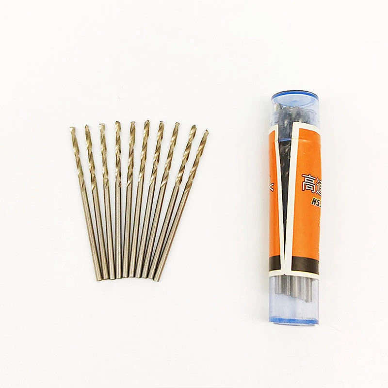0.5-3.2mm高速钢直柄麻花钻微型文玩珍珠手串核桃钻孔迷你小钻头