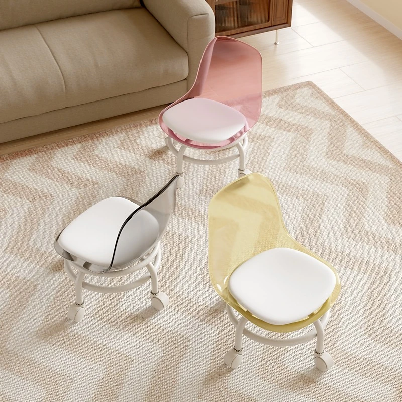 打扫卫生宝宝走路换鞋理货万向轮小凳子客厅轻奢时尚家用