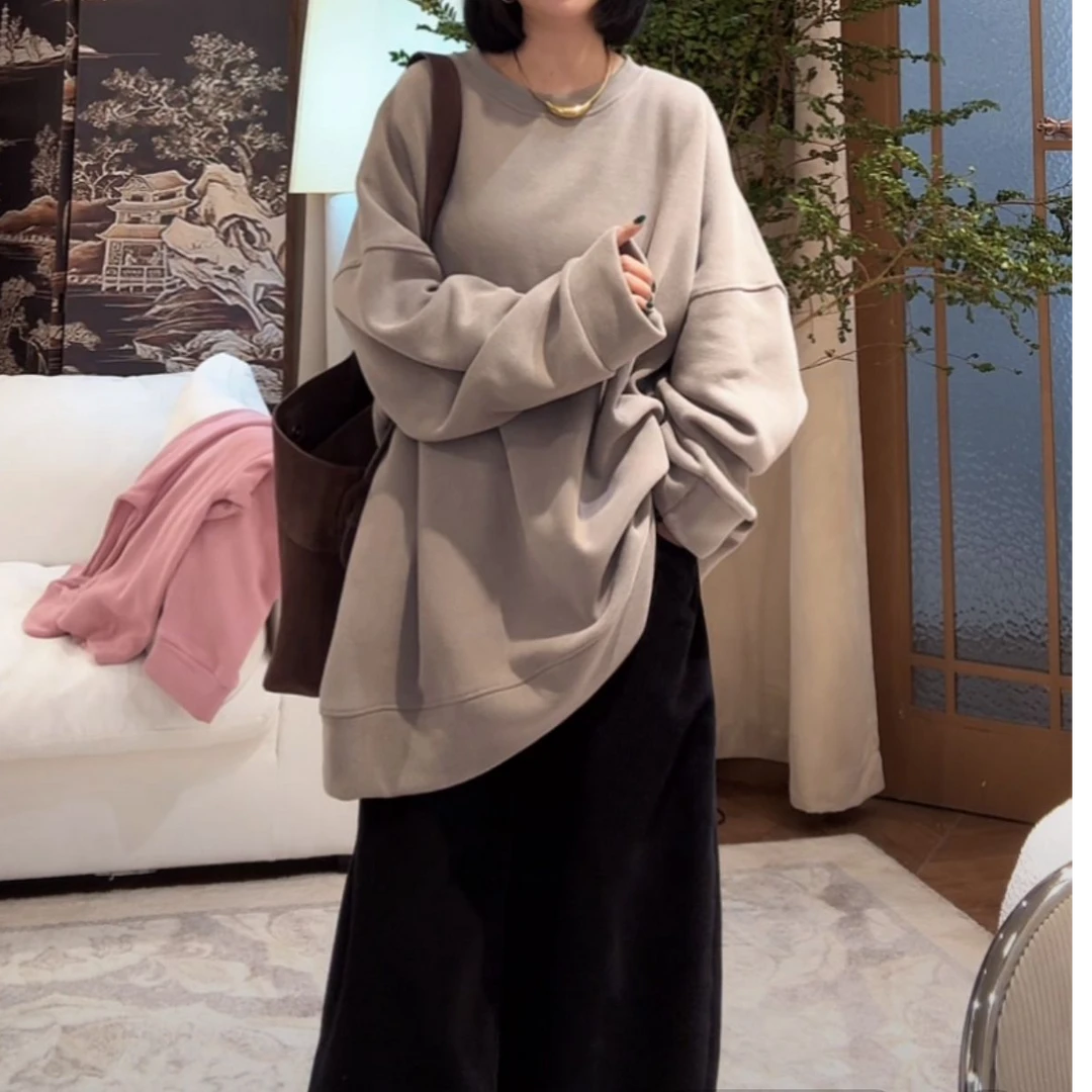 ZUOXIAOQI大斗篷加绒卫衣（衣长77/胸围160）