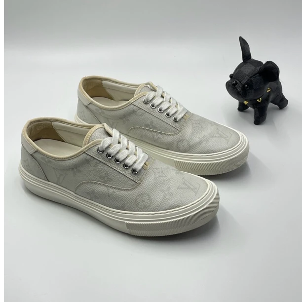 99新 LouisVuitton/路易威登 大象灰色老花满印经典款板鞋 多尺码