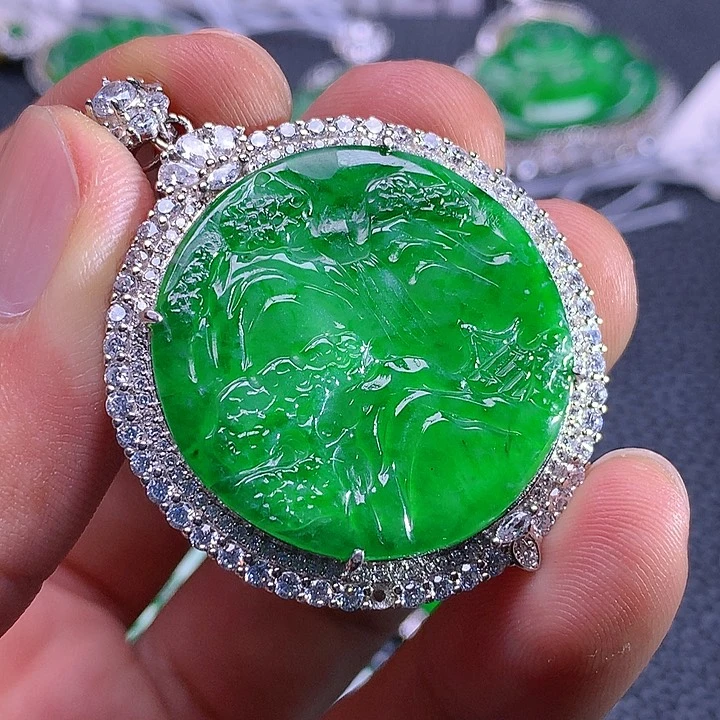 【闪购商品】翡翠颈饰未镶嵌翡翠
