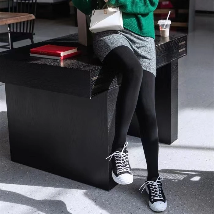 雅赞童朵【秋冬加绒打底裤】高腰弹力紧身长裤提臀显瘦打底裤成人款