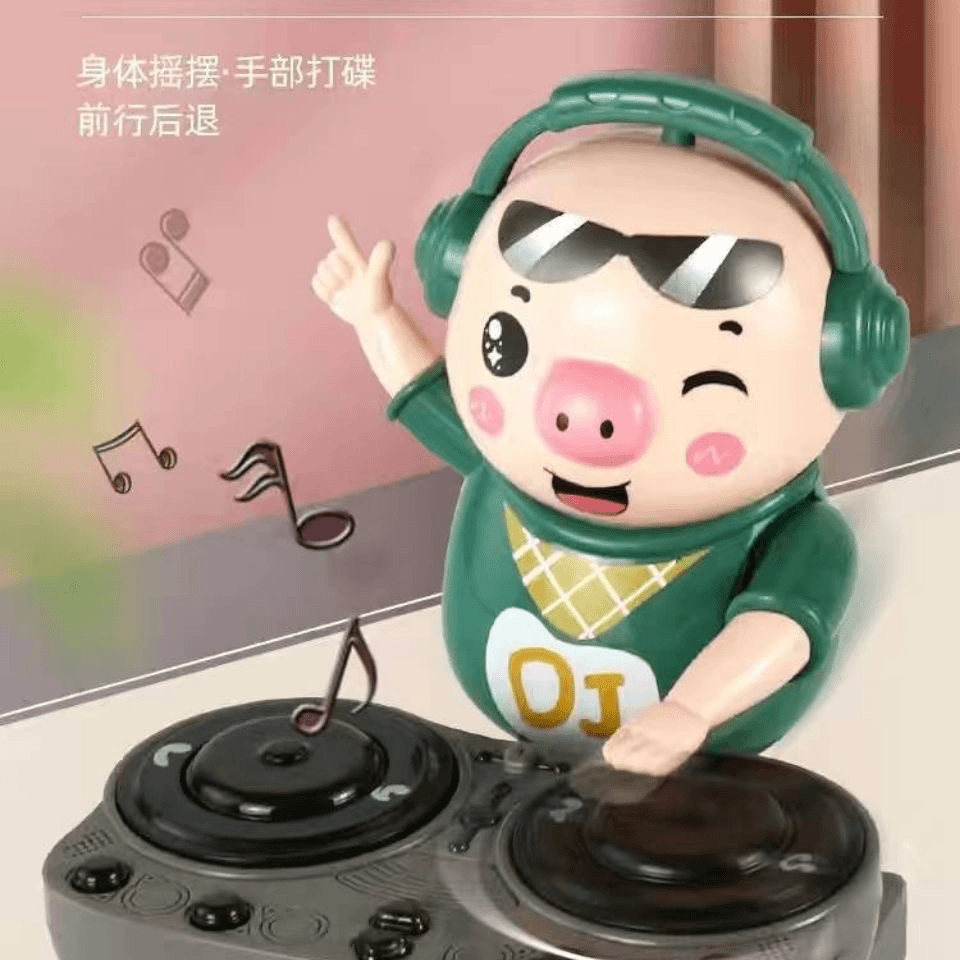 恒凯动感炫酷儿童电动男女孩万向旋转音乐灯光玩具升级版可爱嘻哈