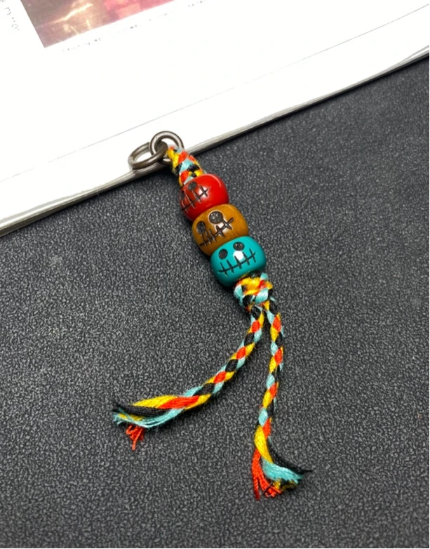 藏传文玩骨雕阿呆料器阿呆侧挂小元素