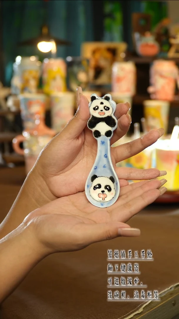 景德镇手工手绘陶瓷W574-1