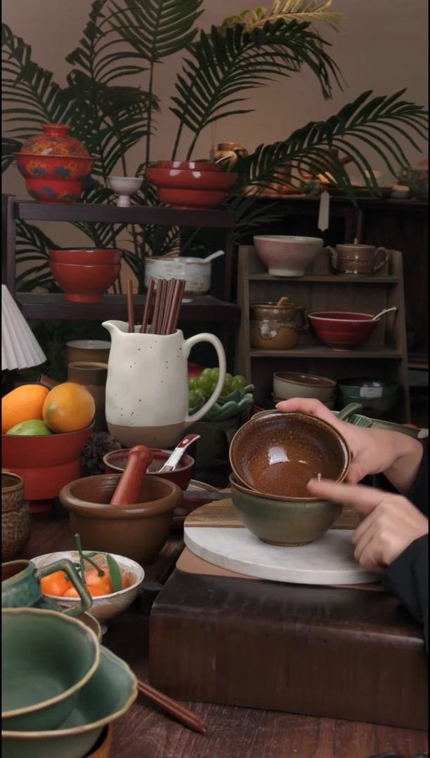 碗景德镇手工高温餐具1838
