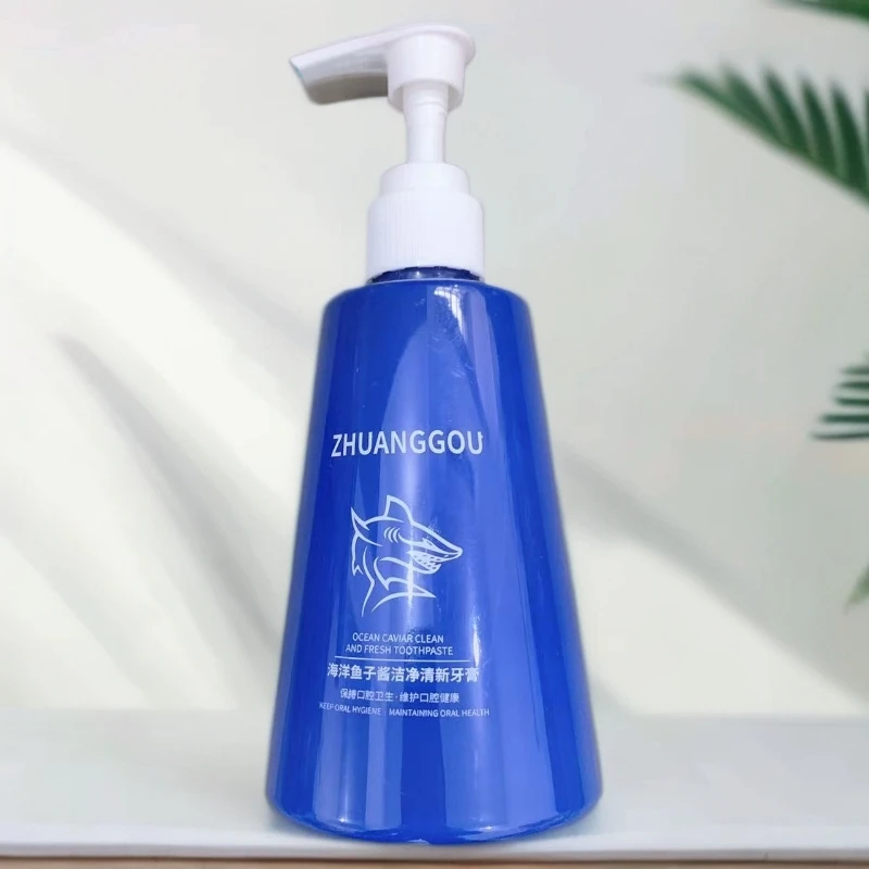 E-蓝色280g牙膏-发4支