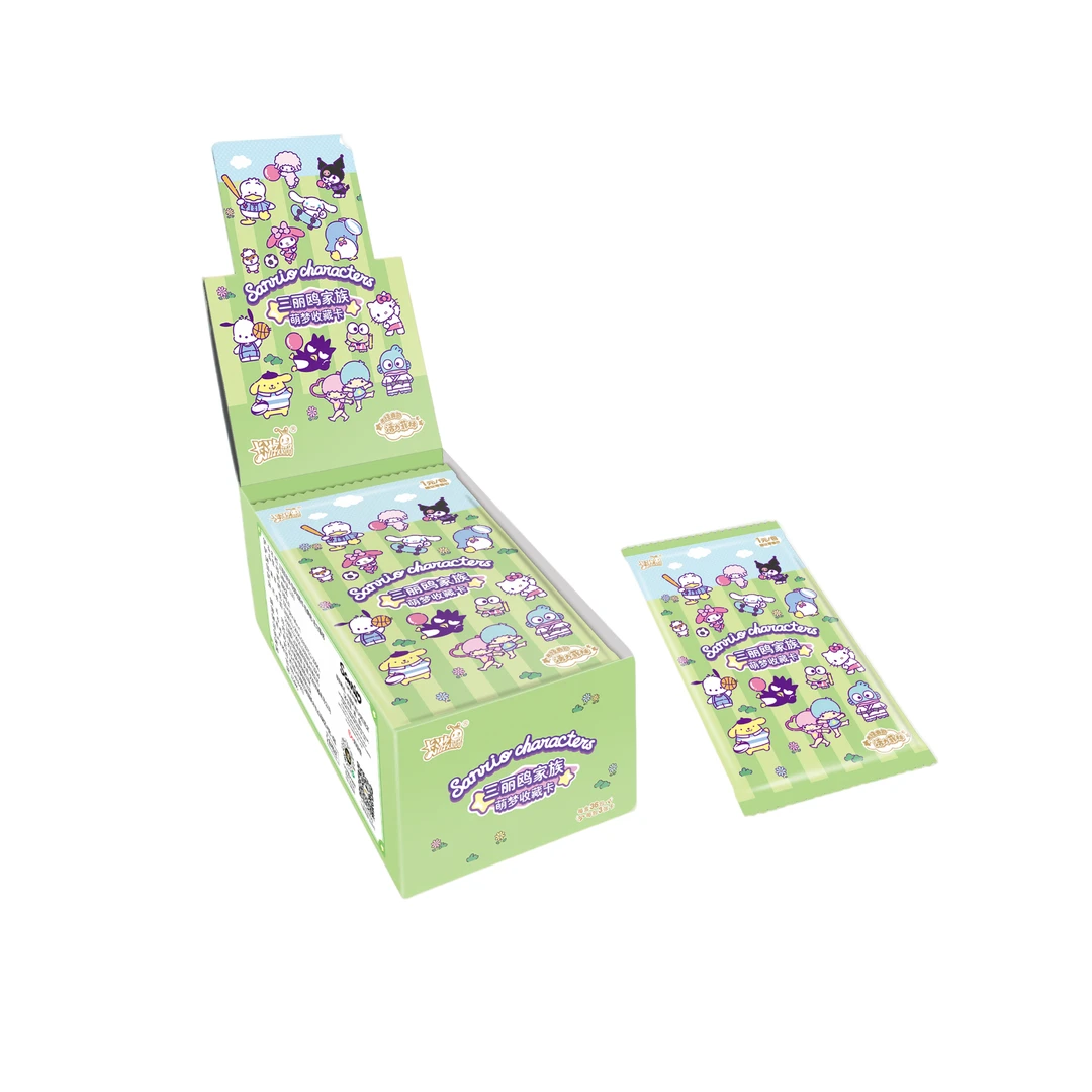 【小羊·猫3狗6】卡游 三丽鸥《活力菲林-经典包》（1）收藏卡牌盲盒-