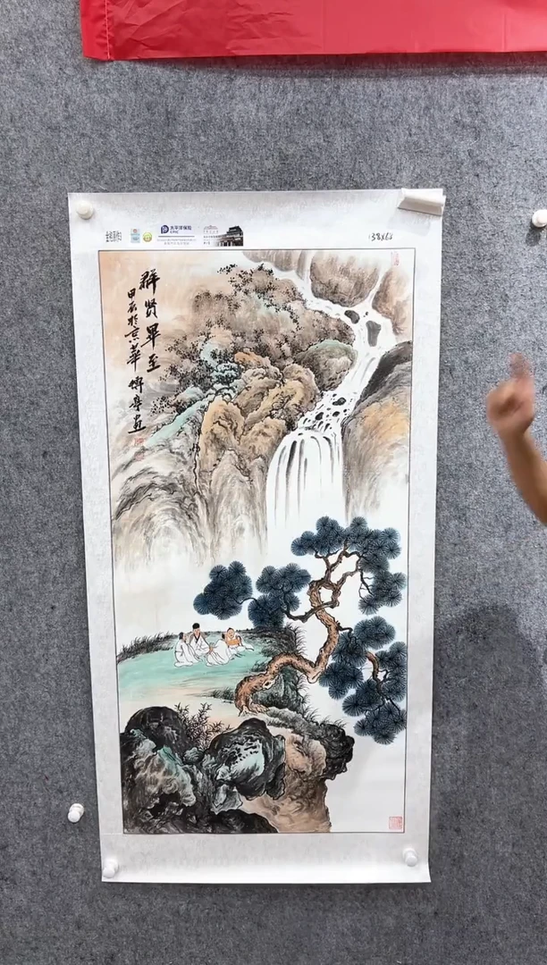 国画张传亭老师的作品3