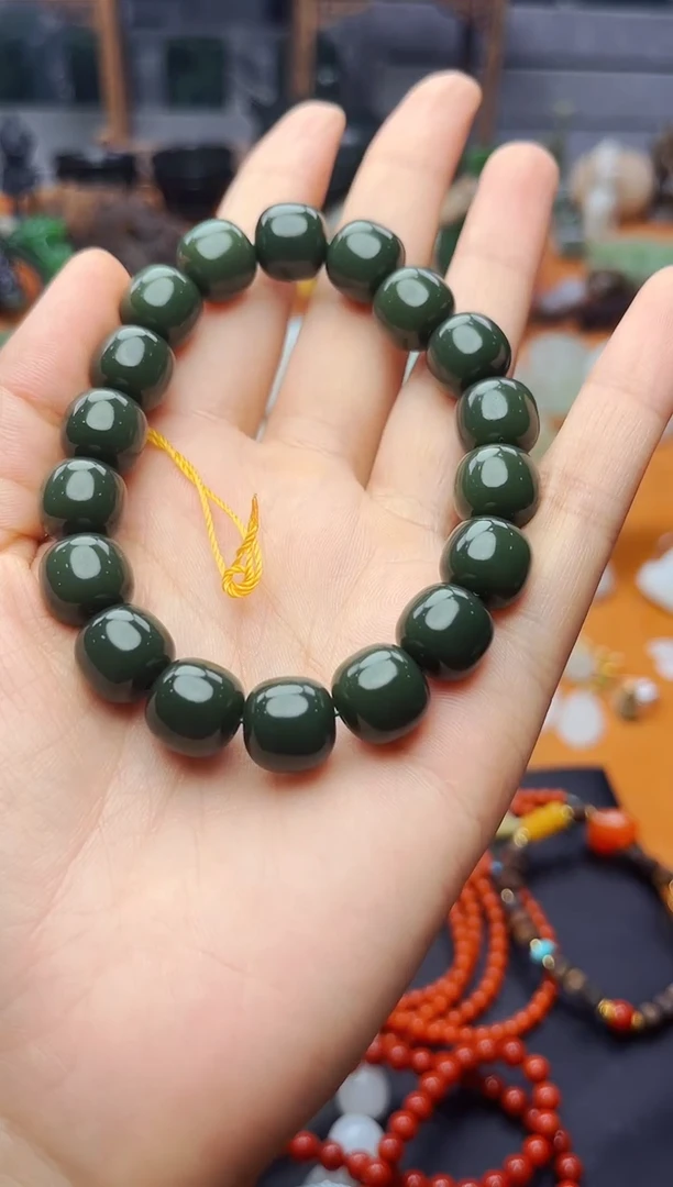 手串未镶嵌和田玉手串