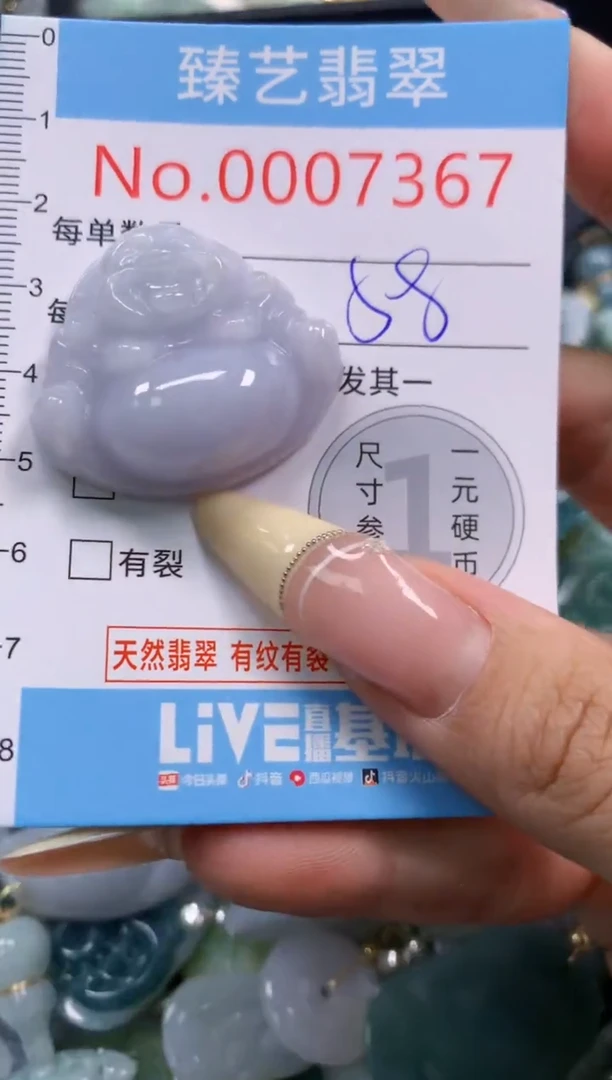 翡翠未镶嵌颈饰多样性发其一7367