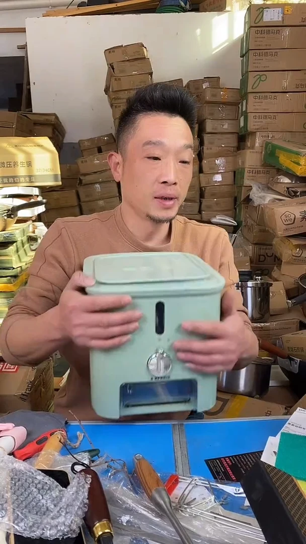 1定量米桶8斤  绿色