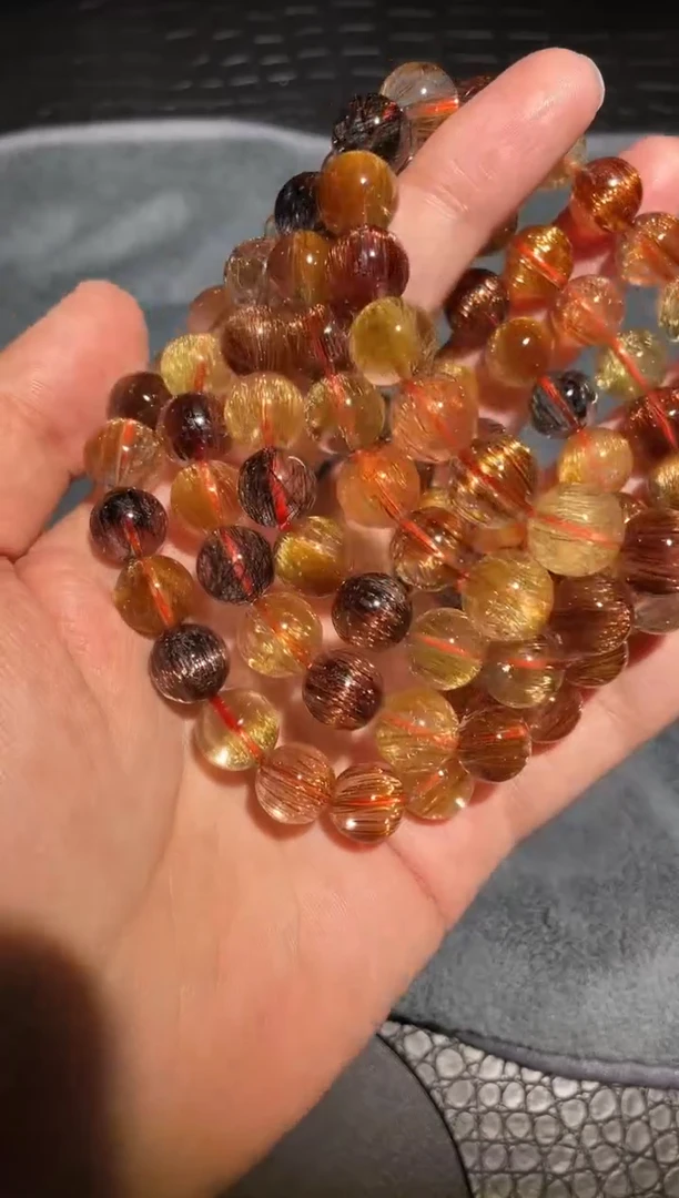 【闪购商品】水晶手链未镶嵌发晶单圈A11（多样性发其一）