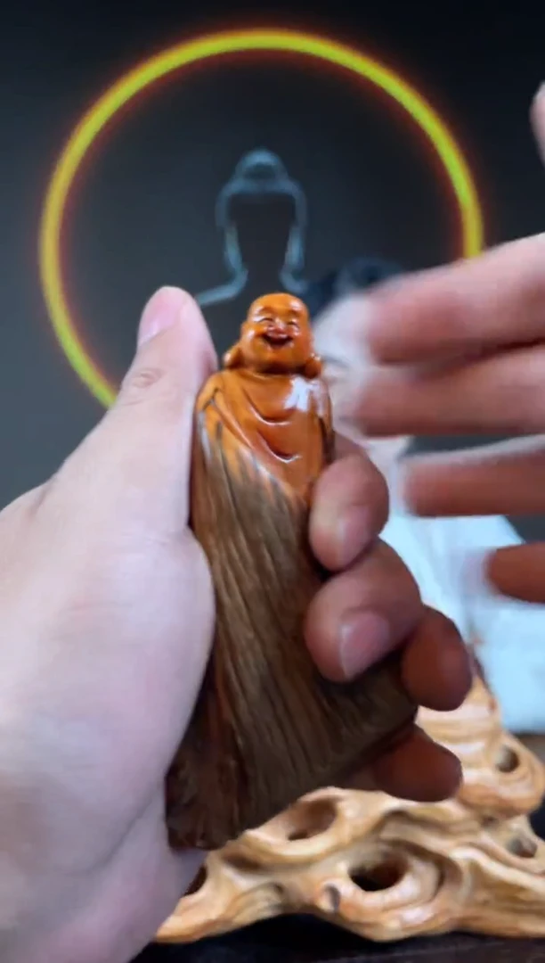 柏木（崖柏）手工摆件,先抢先得! 编号:355