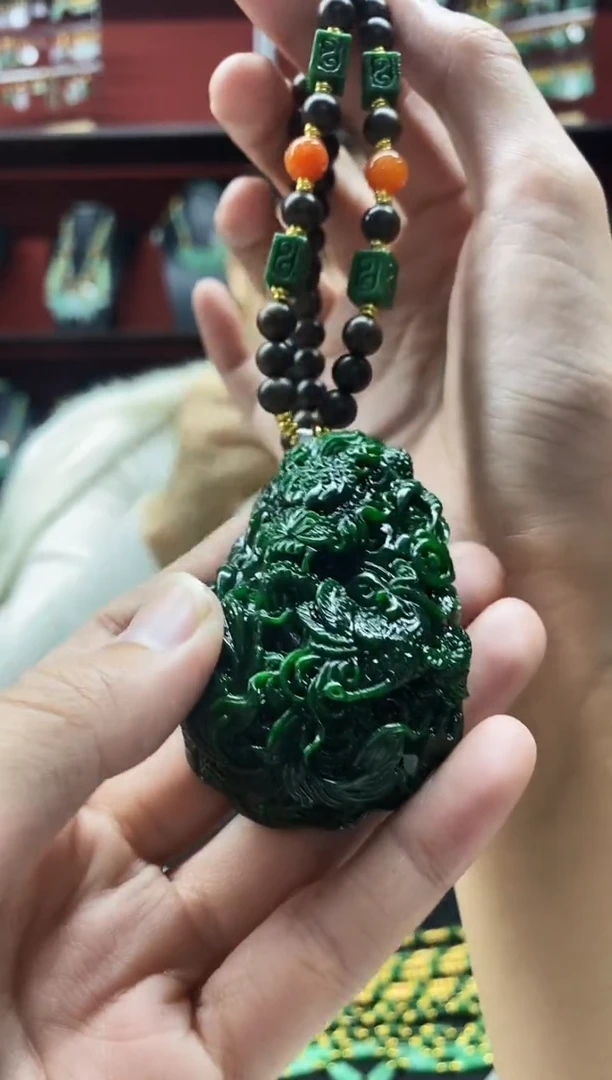 颈饰未镶嵌翡翠❤****️吊坠