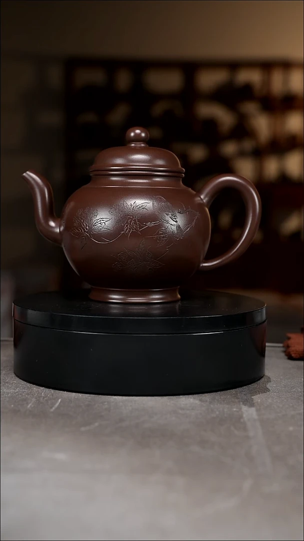 茶壶紫砂宜兴原矿老紫砂壶