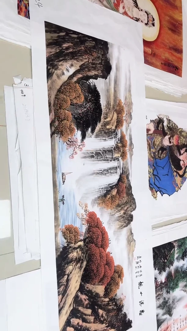 国画九霄甄选国画作品x24