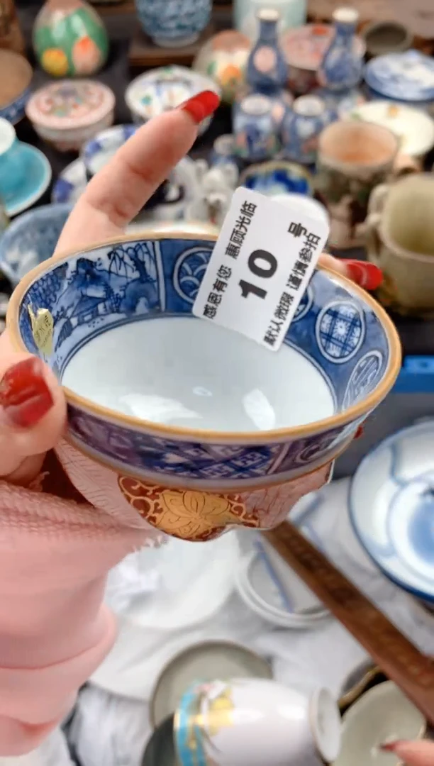 【闪购商品】瓷片10号九姑娘工艺品瓷器