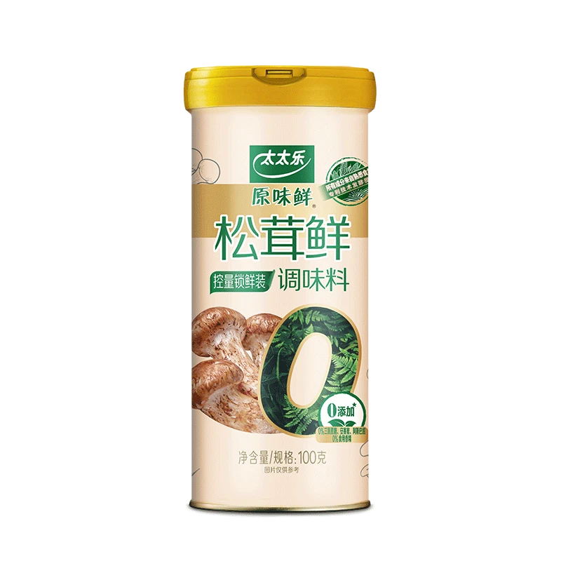太太乐松茸鲜 100克/桶