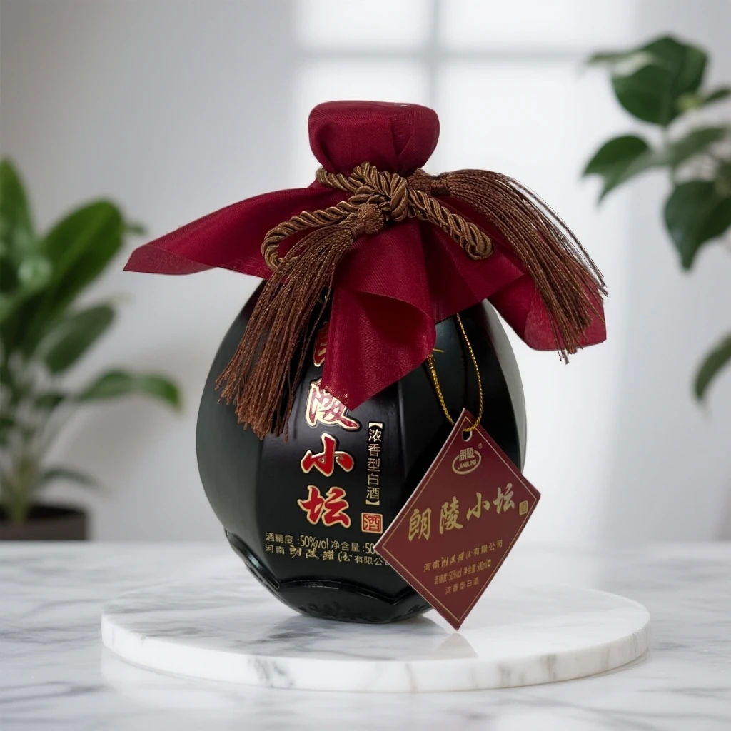 langling/朗陵朗陵小坛50°纯粮发酵优级白酒50%vol500ml*6