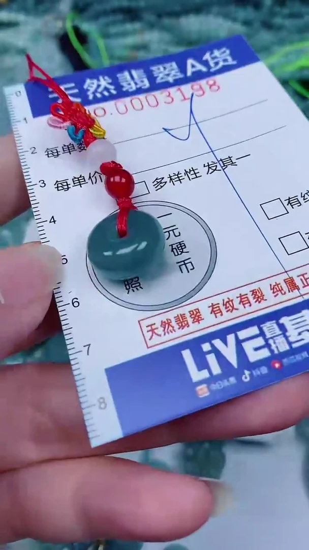 翡翠未镶嵌颈饰00003198