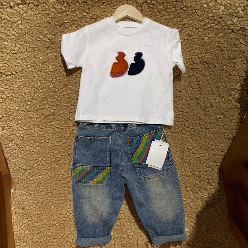 高品质儿童潮牌软牛仔裤，NO退换！！！不许逃单夏款 谢谢