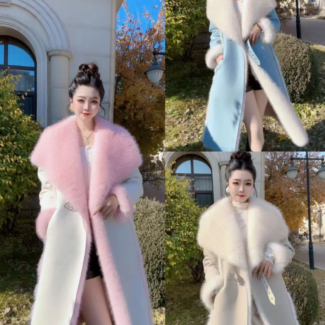 2025新款欧貂绒毛毛外套