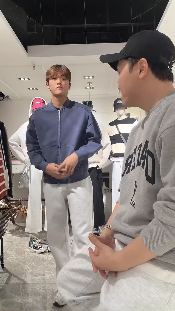 套头款男士四季款休闲外套