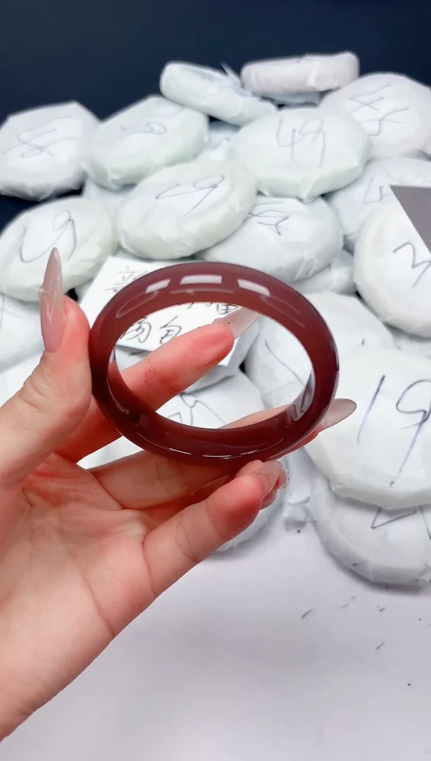 未镶嵌手镯石英质玉A343/54