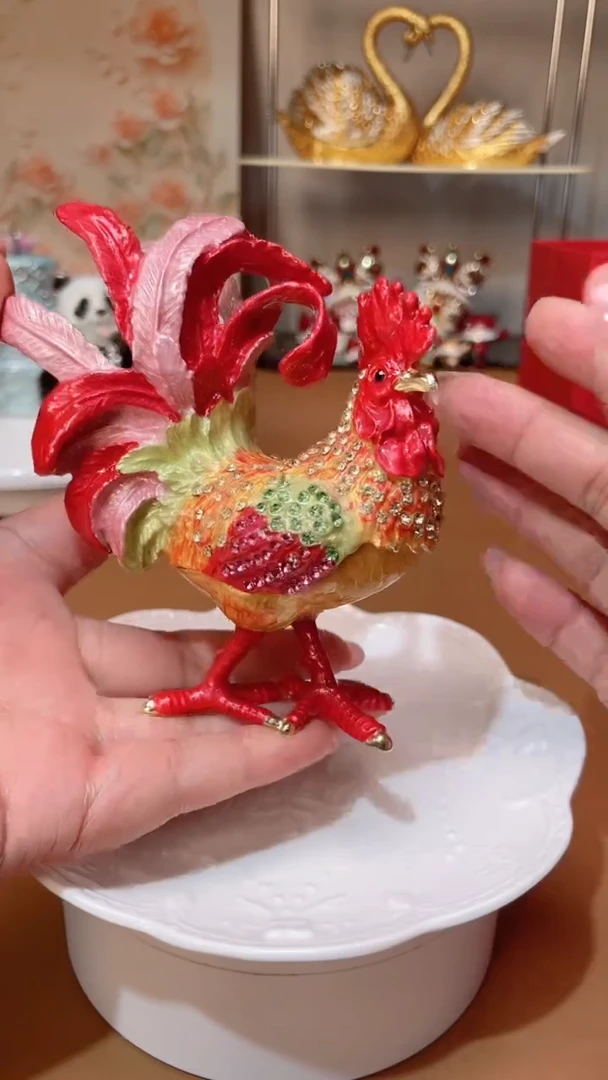 【闪购商品】易尚宝珐琅彩首饰盒