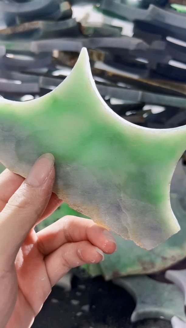 裸石翡翠缅甸翡翠A货陈8188