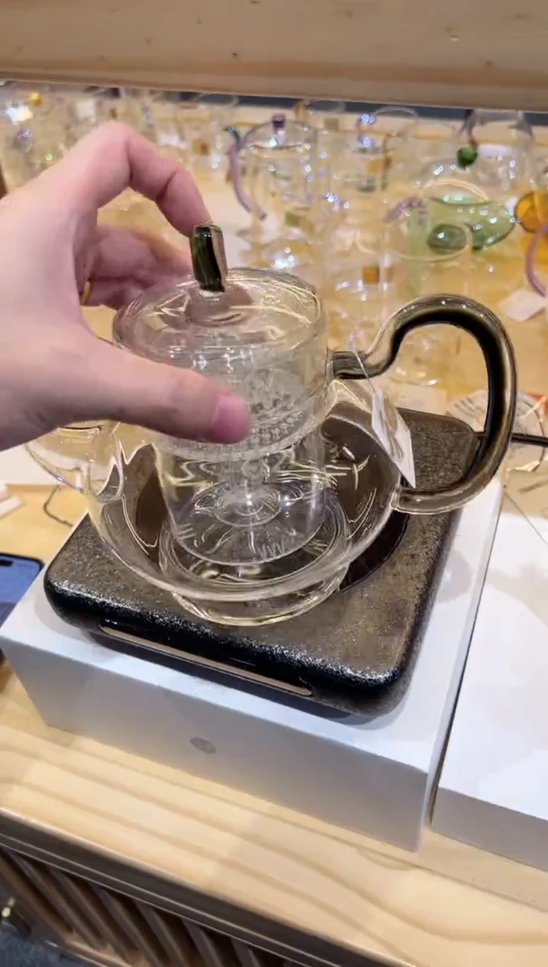 禾器-宫灯壶-凤尾青绿