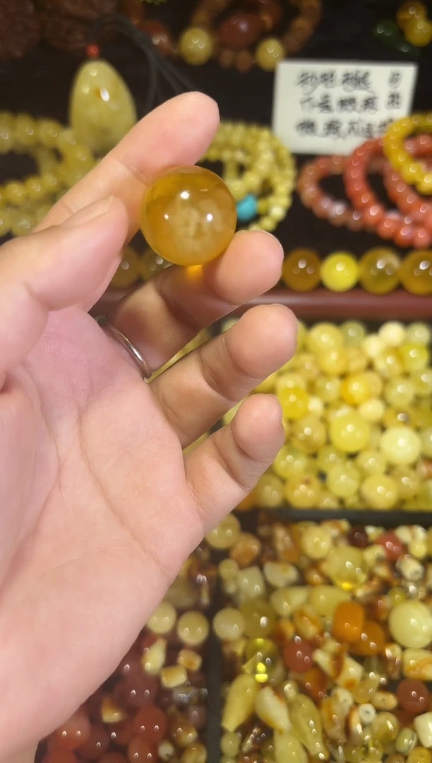 裸石蜜蜡未镶嵌蜜蜡纯天然飘花无镶嵌