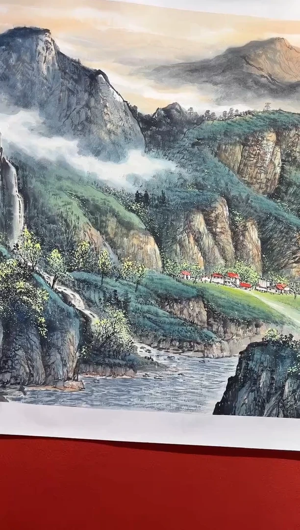 国画秦燕格国画手绘作品Y61