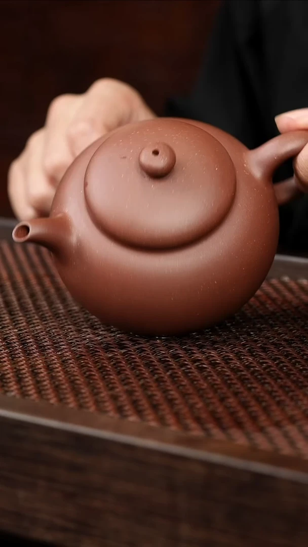 茶壶紫砂1-1素影