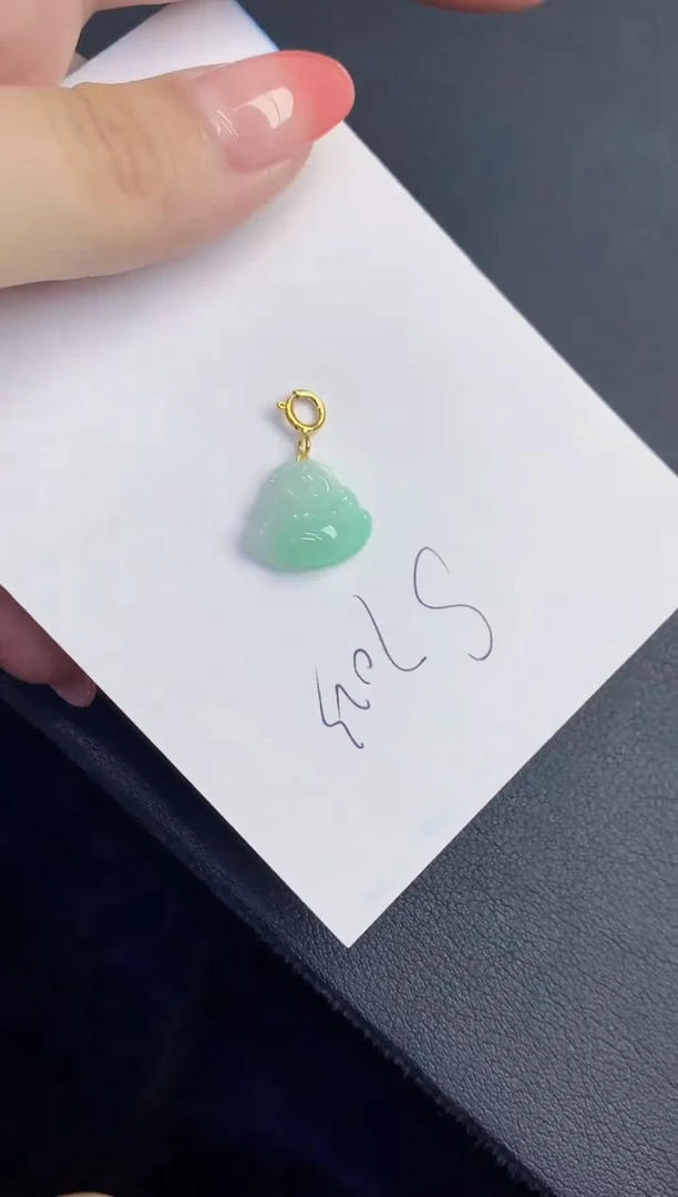 翡翠未镶嵌颈饰缅甸天然翡翠A货